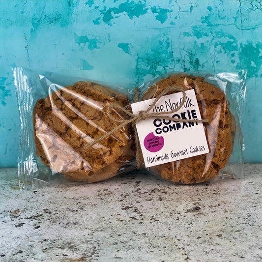 Maple, Pecan & Granola Cookies