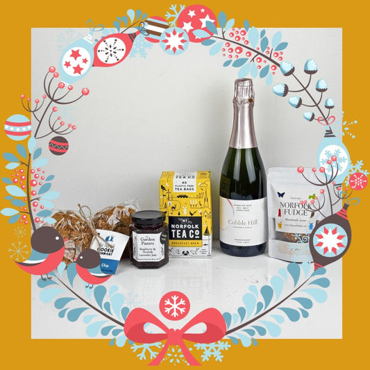 A Burnham Bubble & Brew Hamper - Norfolk Deli