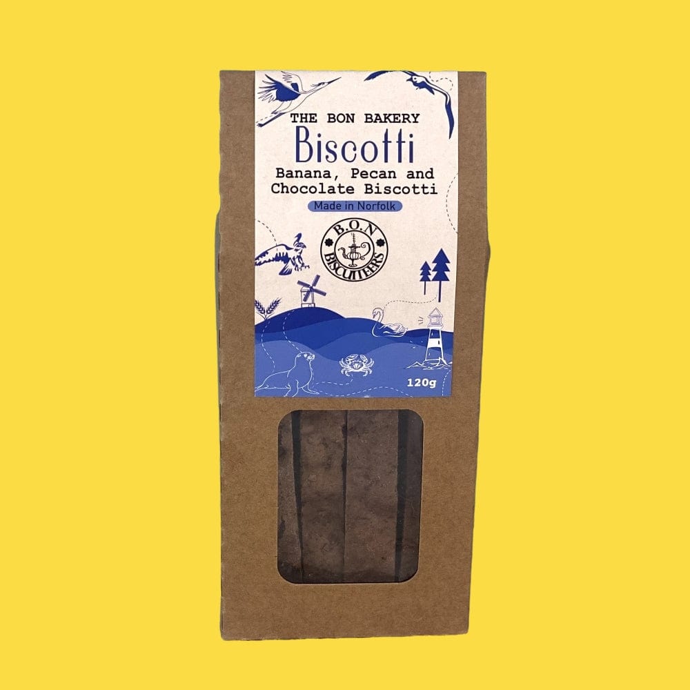 Banana, Pecan & Chocolate Biscotti - Norfolk Deli
