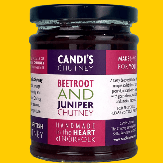 Candi's Beetroot & Juniper Chutney - Norfolk Deli