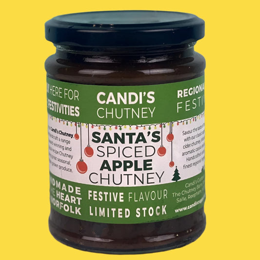 Candi's Santa's Spiced Apple Chutney - Norfolk Deli