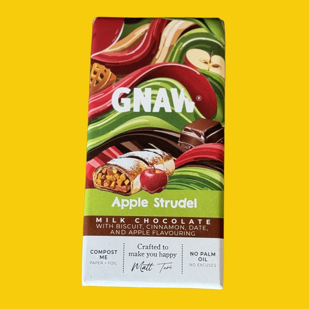 Gnaw Chocolate - Apple Strudel Chocolate Bar - Norfolk Deli