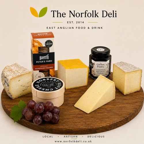 Norfolk Cheese 2- 4 Person Cheeseboard - Norfolk Deli