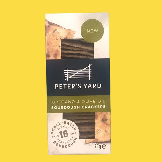Oregano & Olive Oil Sourdough Crackers - Norfolk Deli