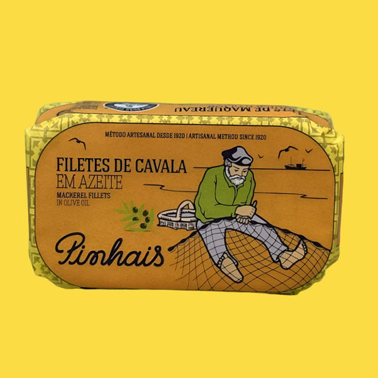 Pinhais Mackerel Fillets in Olive Oil - Norfolk Deli