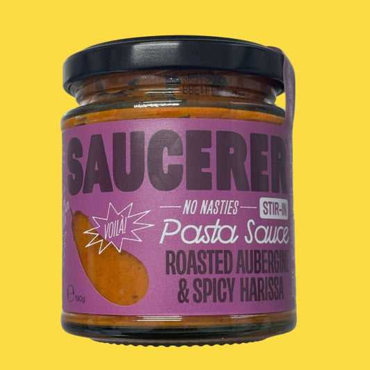 Roasted Aubergine & Spicy Harissa Pasta Sauce - Norfolk Deli