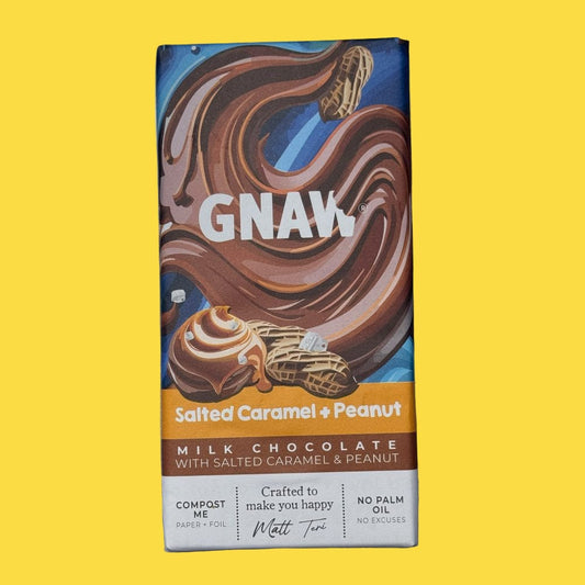 Salted Caramel & Peanut Chocolate Bar - Norfolk Deli