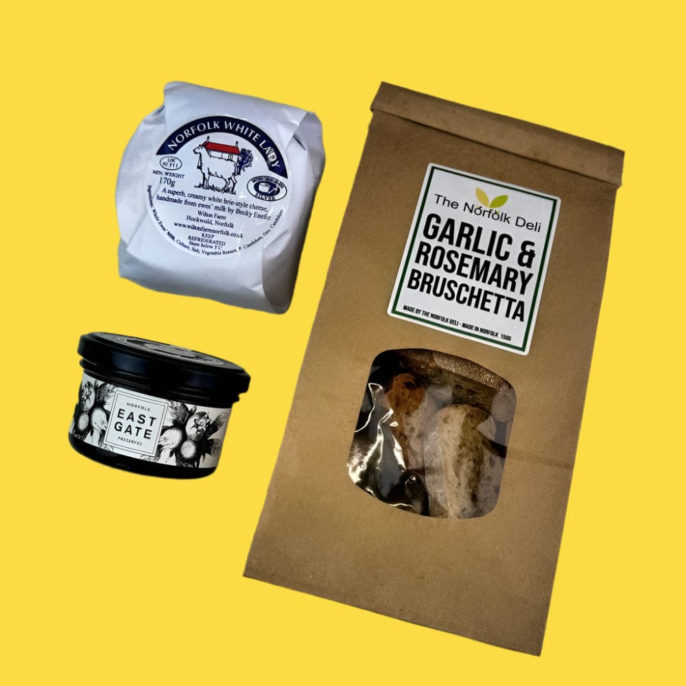 The Norfolk White Lady Cheese Box - Norfolk Deli