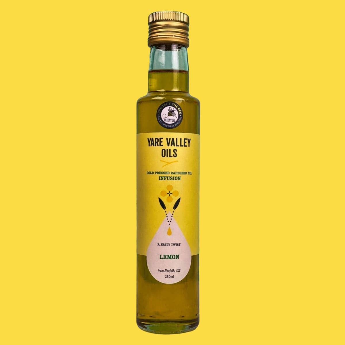 Yare Valley Lemon Infused Oil - Norfolk Deli