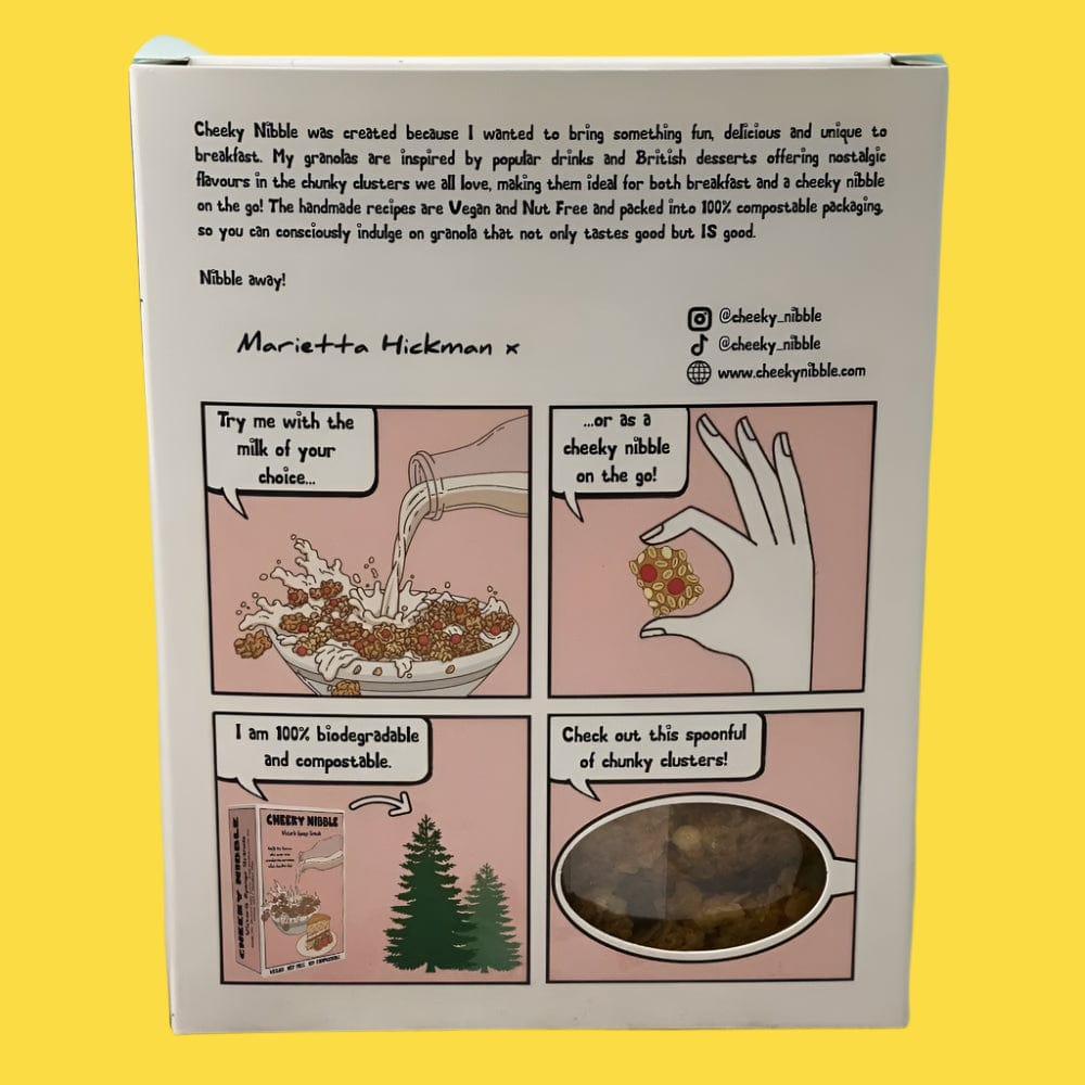 Cheeky Nibble Victoria Sponge Granola - Norfolk Deli