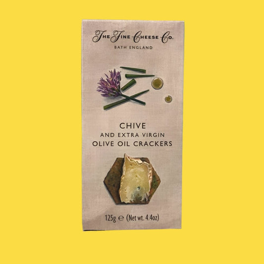 Chive and Olive Oil Crackers - Norfolk Deli