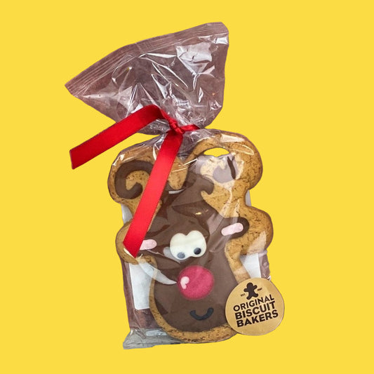 Iced Gingerbread Ruby the Reindeer 50g - Norfolk Deli
