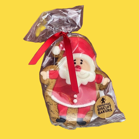 Iced Gingerbread Santa 75g - Norfolk Deli
