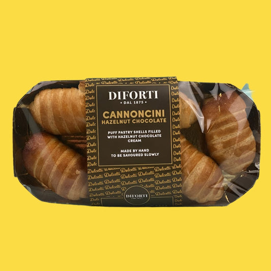 Sicilian Cannoncini Hazelnut Chocolate - Norfolk Deli