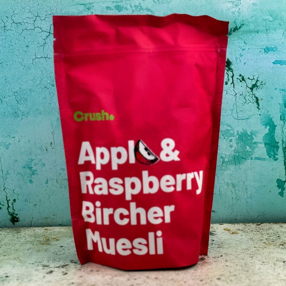 Apple & Raspberry Bircher Museli