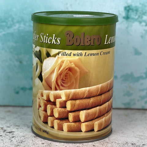 Bolero Lemon Wafer Sticks