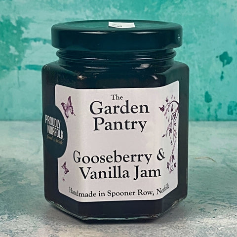 Gooseberry & Vanilla Jam 230g