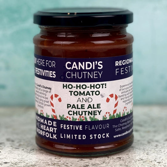 Ho Ho Hot Tomato & Pale Ale Chutney