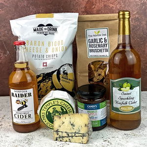 Norfolk Cheese & Cider Hamper