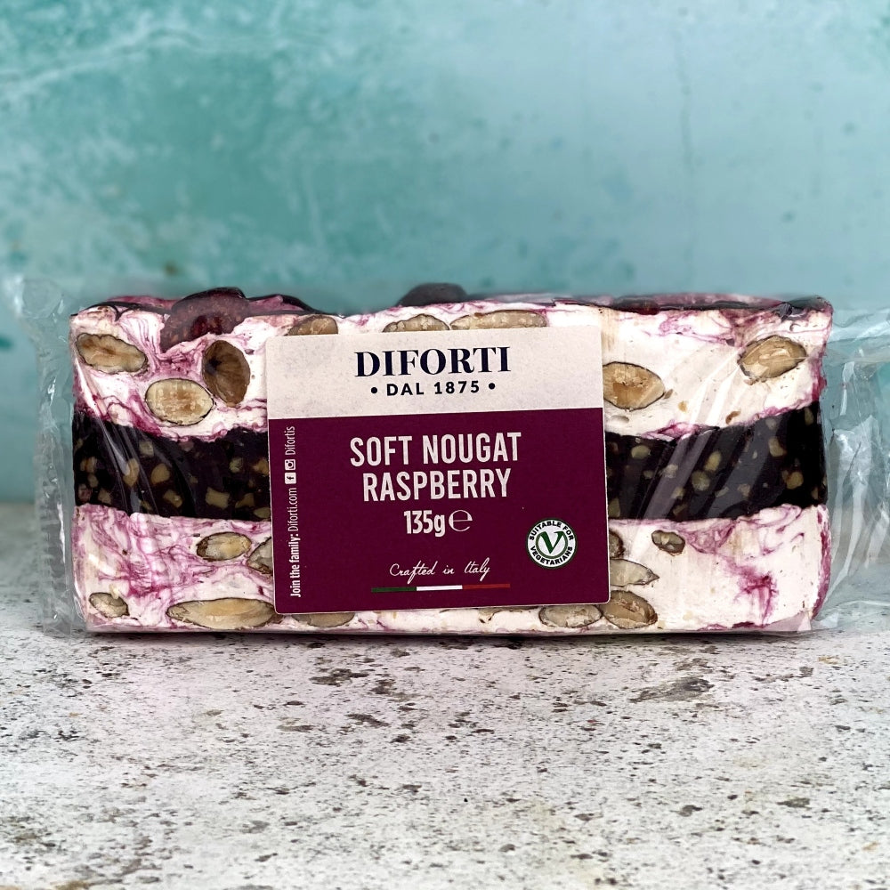 Soft Nougat - Raspberry 150g