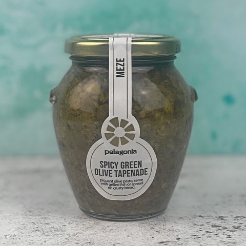 Spicy green olive tapenade 300g