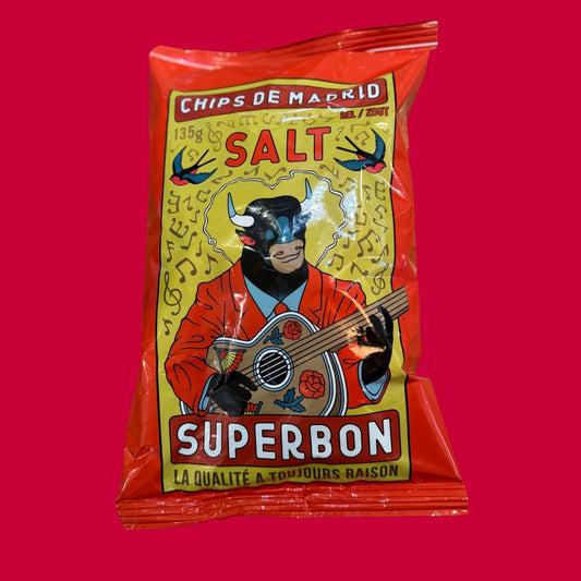 Superbon Crisps - Salt 145g