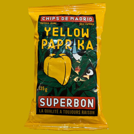 Superbon Crisps - Yellow Paprika 135g