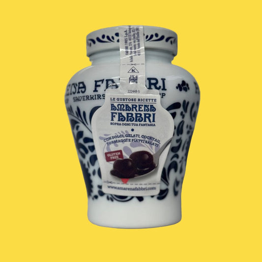 Amarena Fabbri Cherries Ceramic Jar - Norfolk Deli