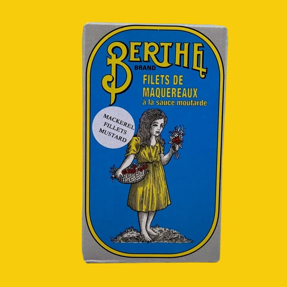 Berthe Mackerel Fillets in Mustard - Norfolk Deli