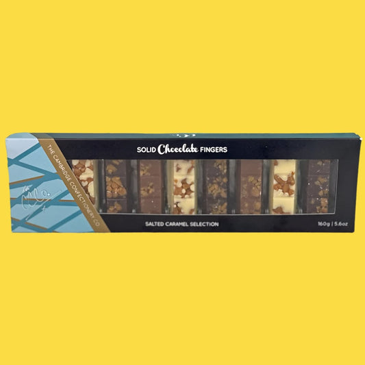 Cambridge Chocolate Salted Caramel Selection 9 bars - Norfolk Deli