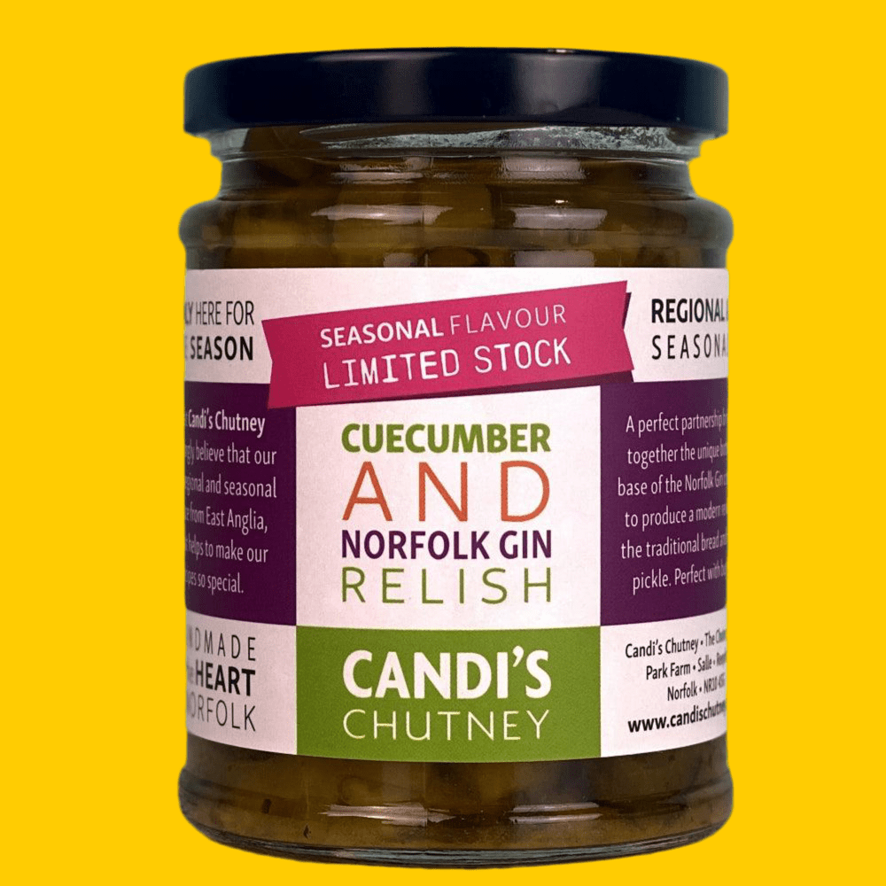 Candi's Cucumber & Norfolk Gin Chutney - Norfolk Deli
