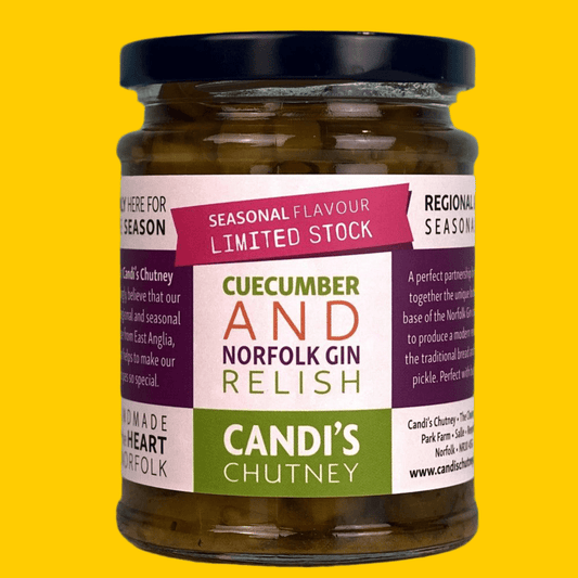 Candi's Cucumber & Norfolk Gin Chutney - Norfolk Deli