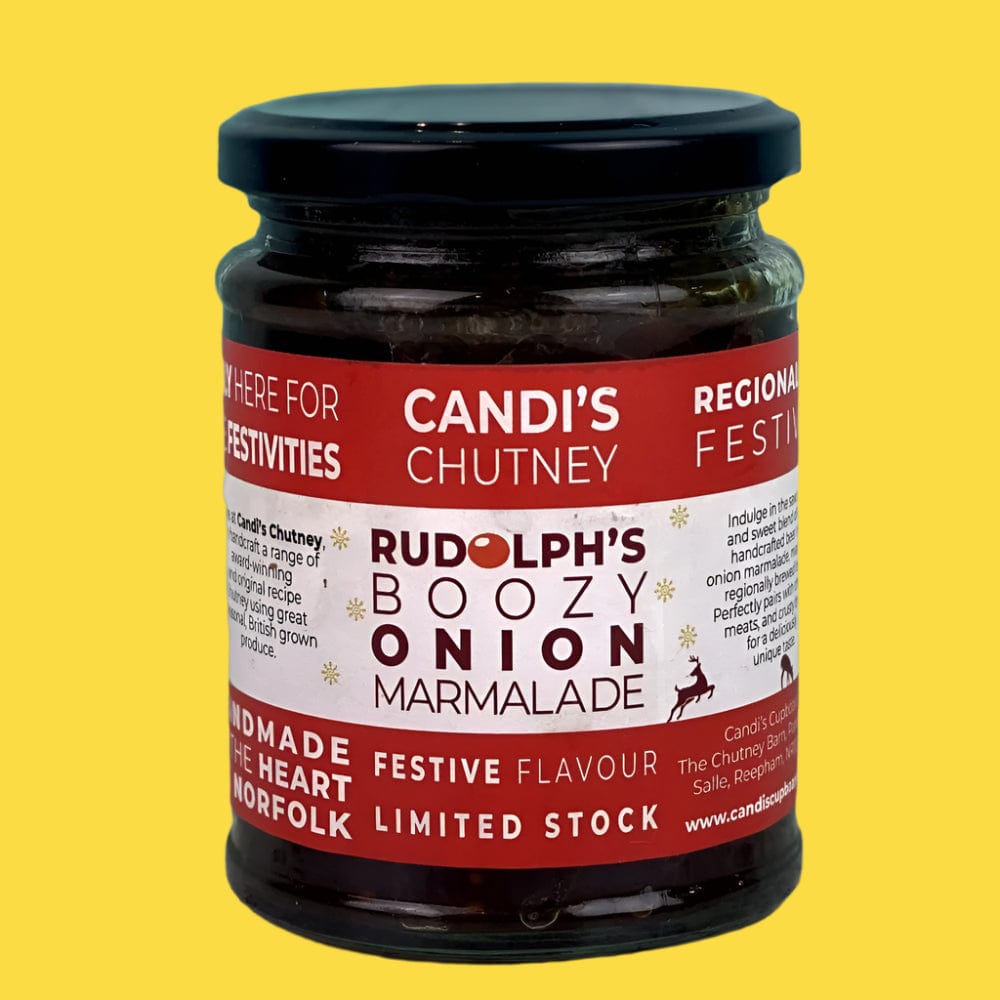 Candi's Rudolph's Boozy Onion Marmalade - Norfolk Deli