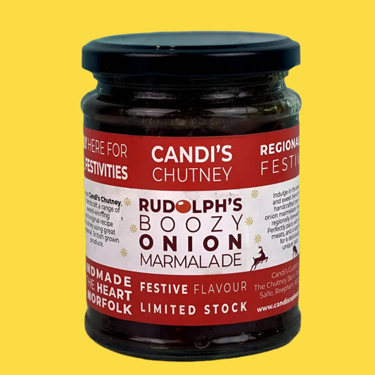 Candi's Rudolph's Boozy Onion Marmalade - Norfolk Deli