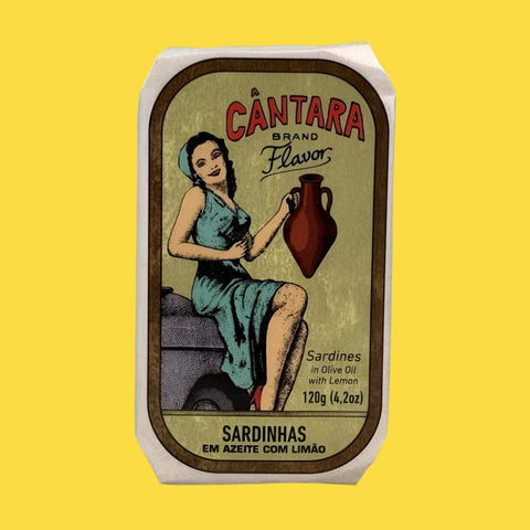 Cantara Sardines in Olive Oil with Lemon - Norfolk Deli