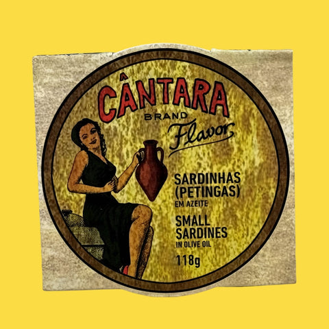 Cantara Small Sardines in Olive Oil - Norfolk Deli