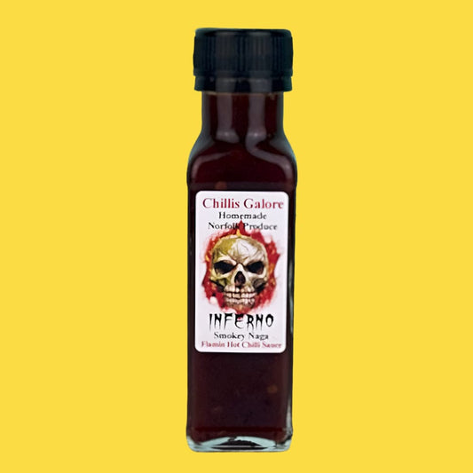 Chillis Galore Inferno Hot Chilli Sauce - Norfolk Deli