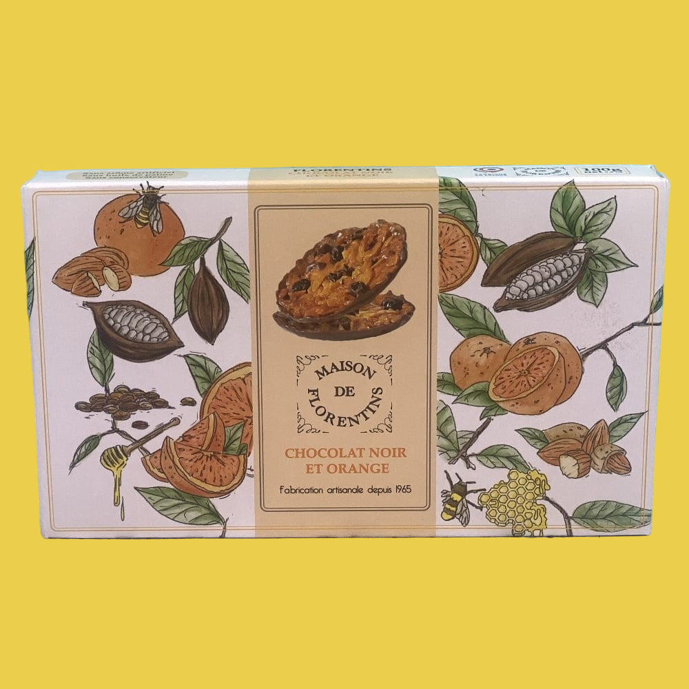 Chocolate & Orange Florentines 100g - Norfolk Deli