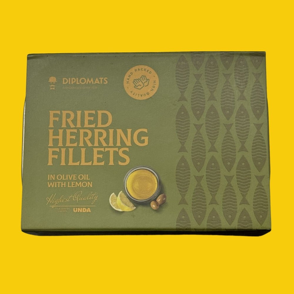 Diplomats Fried Herring Fillets - Norfolk Deli