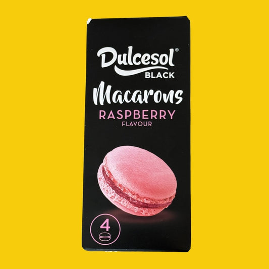 Dulcesol Black Raspberry Flavour Macarons - Norfolk Deli
