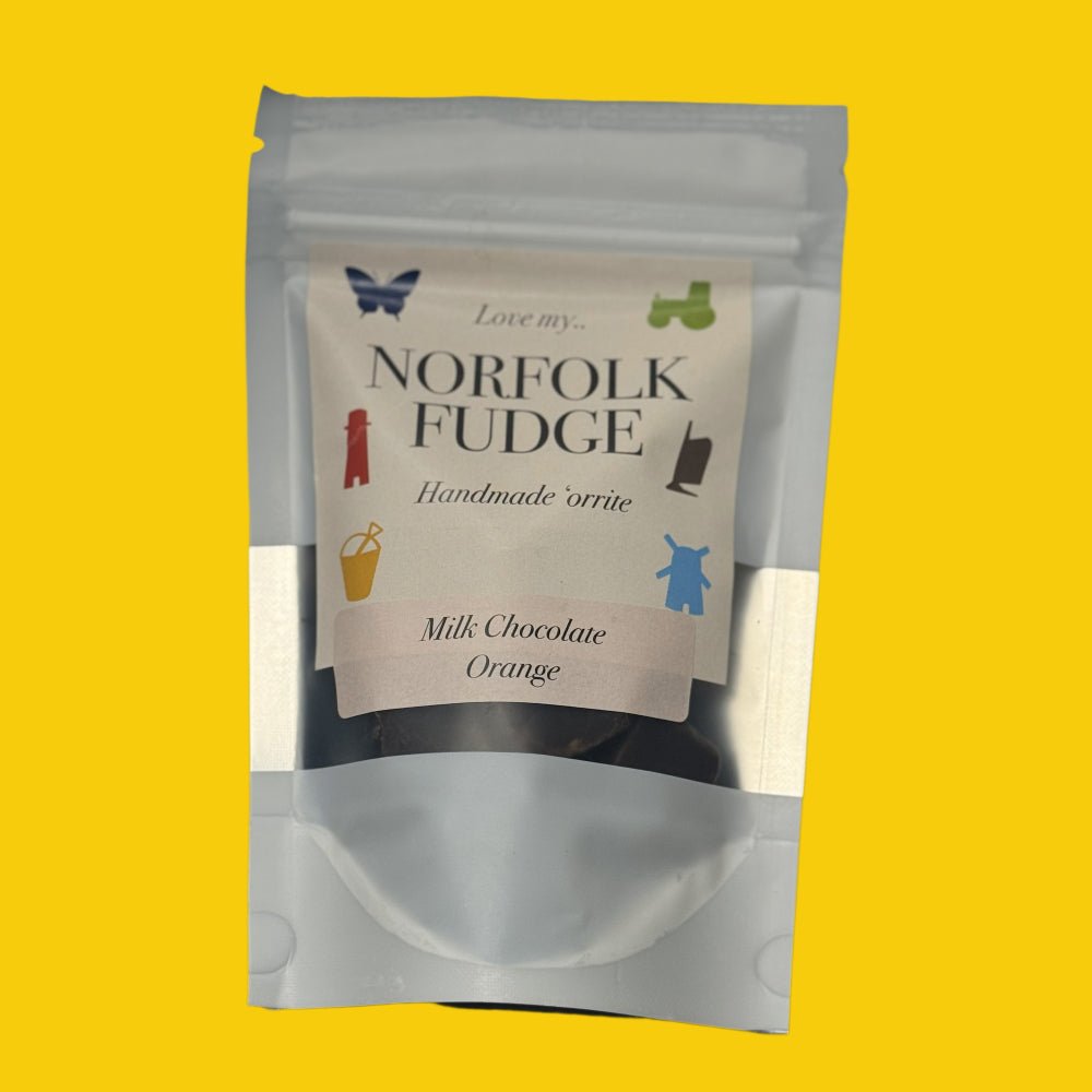 Fudge & Shakes Milk Chocolate Orange Fudge - Norfolk Deli