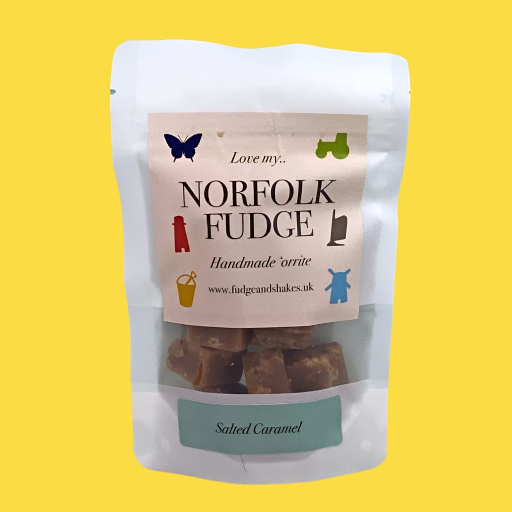 Fudge & Shakes Salted Caramel Fudge - Norfolk Deli