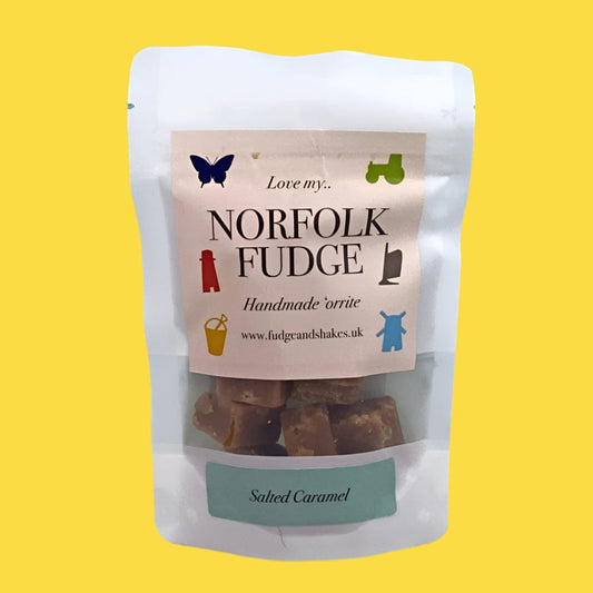 Fudge & Shakes Salted Caramel Fudge - Norfolk Deli