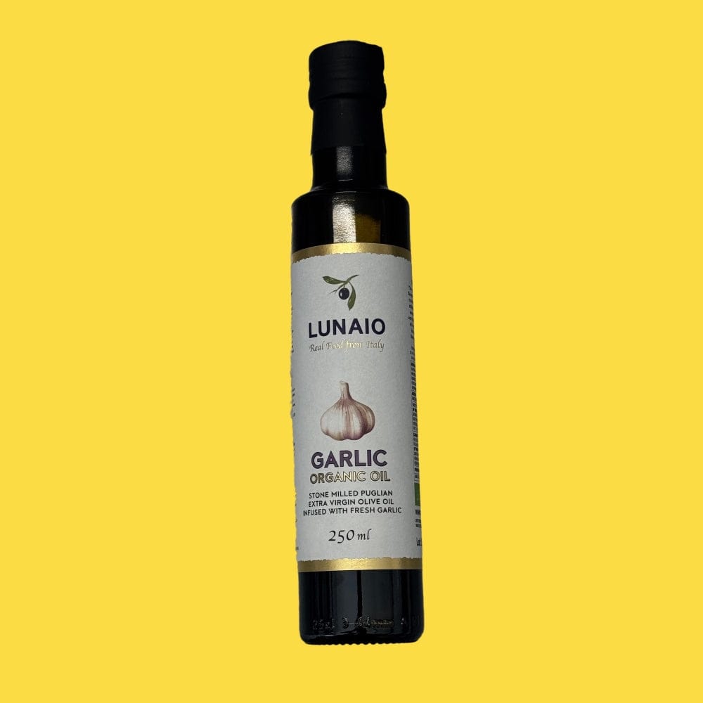 Garlic Organic Olive Oil 250ml - Norfolk Deli