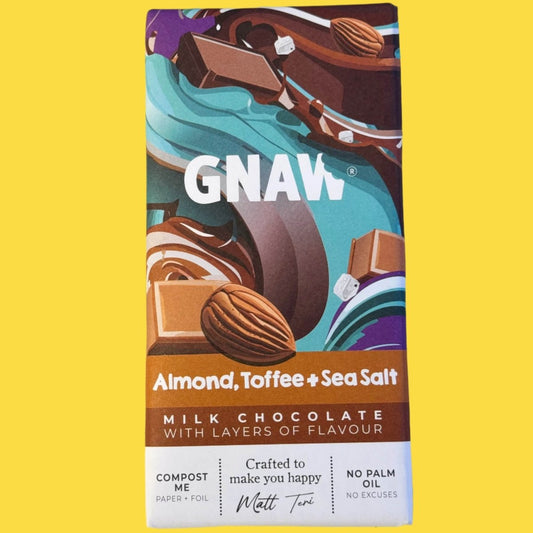 Gnaw Almond Toffee & Sea Salt - Norfolk Deli