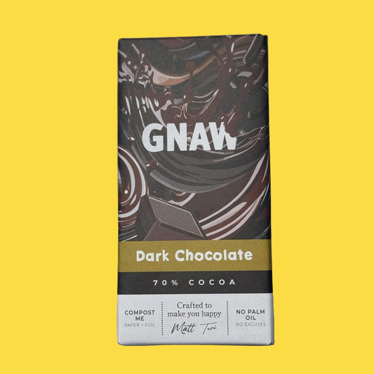Gnaw Dark Chocolate 70% - Norfolk Deli
