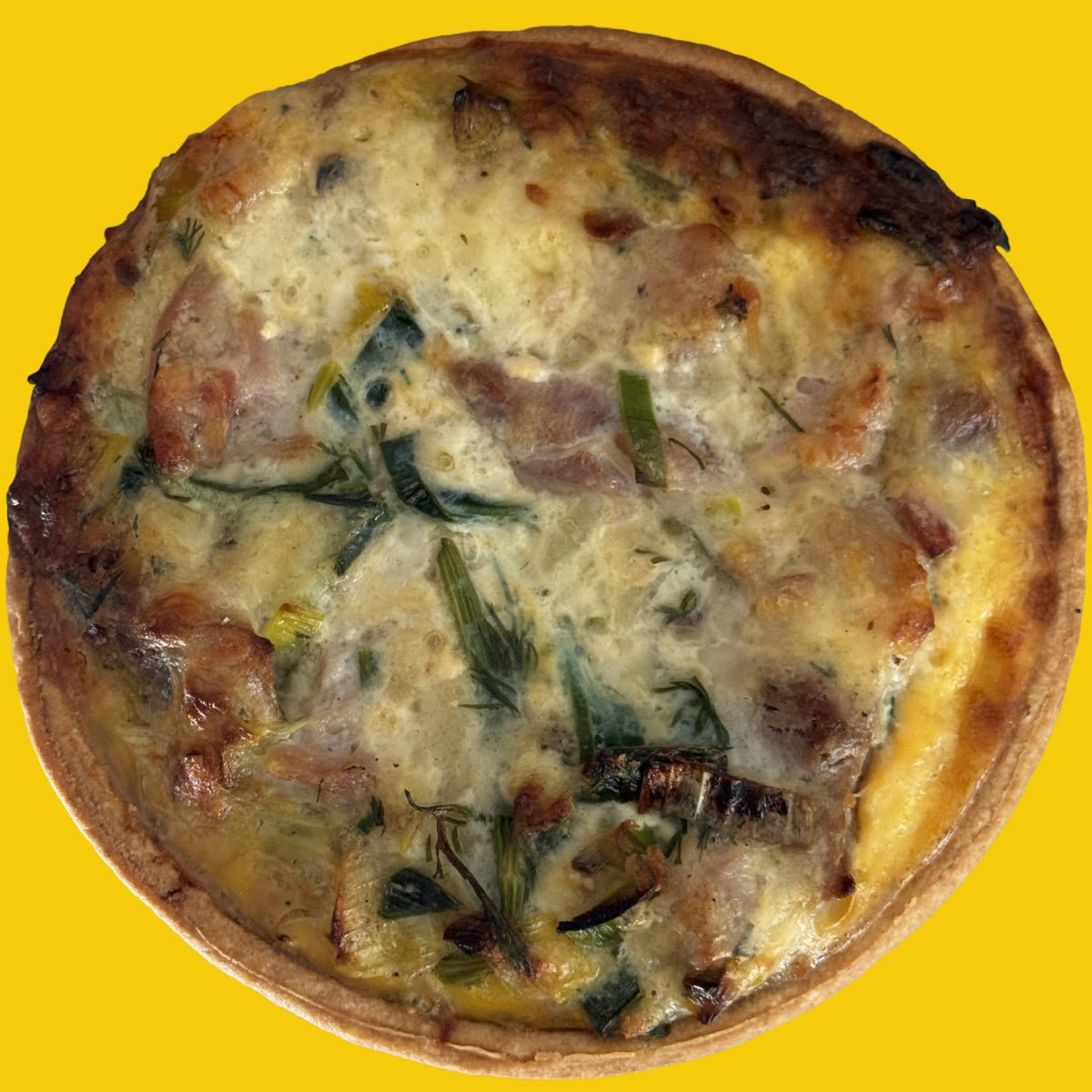 Ham & Leek Quiche - Norfolk Deli