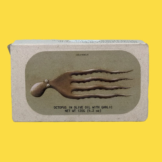 Jose Gourmet Octopus in Olive Oil with Garlic - Norfolk Deli