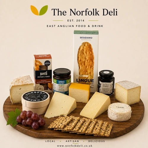 Norfolk Cheese 5 - 6 person Cheeseboard - Norfolk Deli