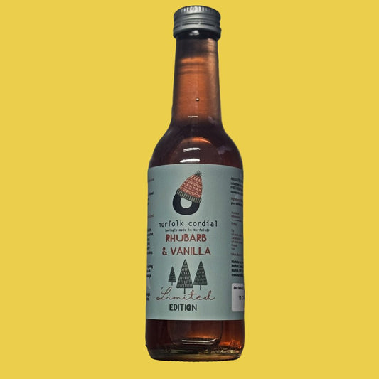 Norfolk Cordial - Rhubarb & Vanilla - Norfolk Deli